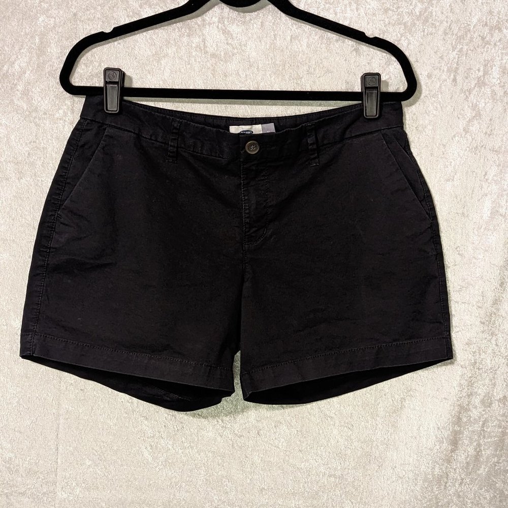 Old Navy Black Khaki Shorts Size 10